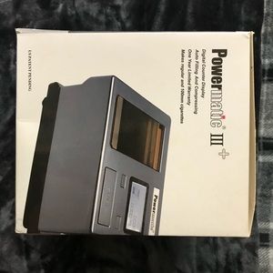 Powermatic personal automatic personal cigarette rolling machine